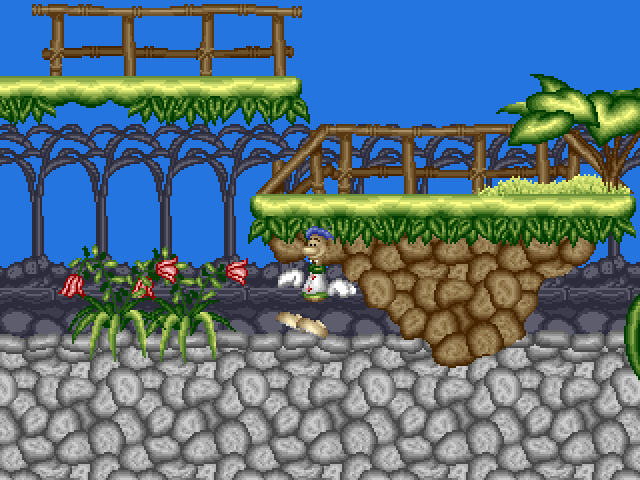 Willie's Adventures [Falcon030] atari screenshot